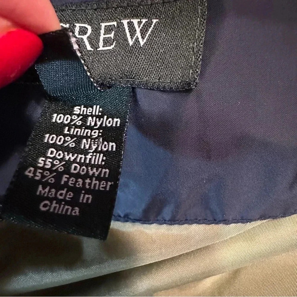 Jcrew puffer Vest Down  Feather Mens size M - Picture 8 of 13